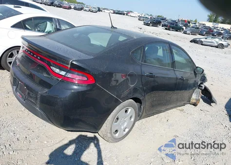 2016 Dodge Dart Se из США, поврежденный, VIN 1C3CDFAA3GD703837